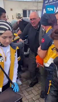 'Ortopedi hastanesi' projesi engellendiği için açlık grevi yapan Dr. Kayhan Turan hastaneye kaldırıldı