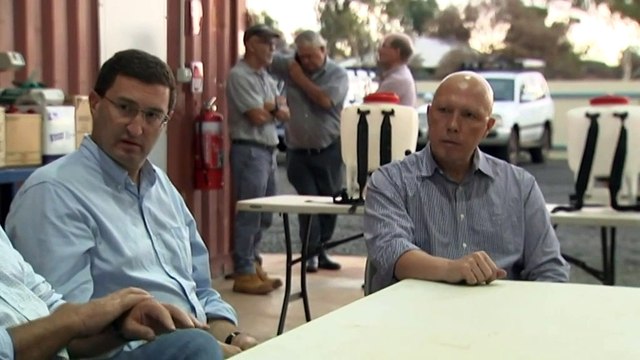 Opposition Leader Peter Dutton meets with rural community leaders over alcohol issues