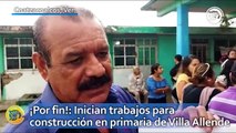 ¡Por fin!: Inician trabajos para construcción en primaria de Villa Allende