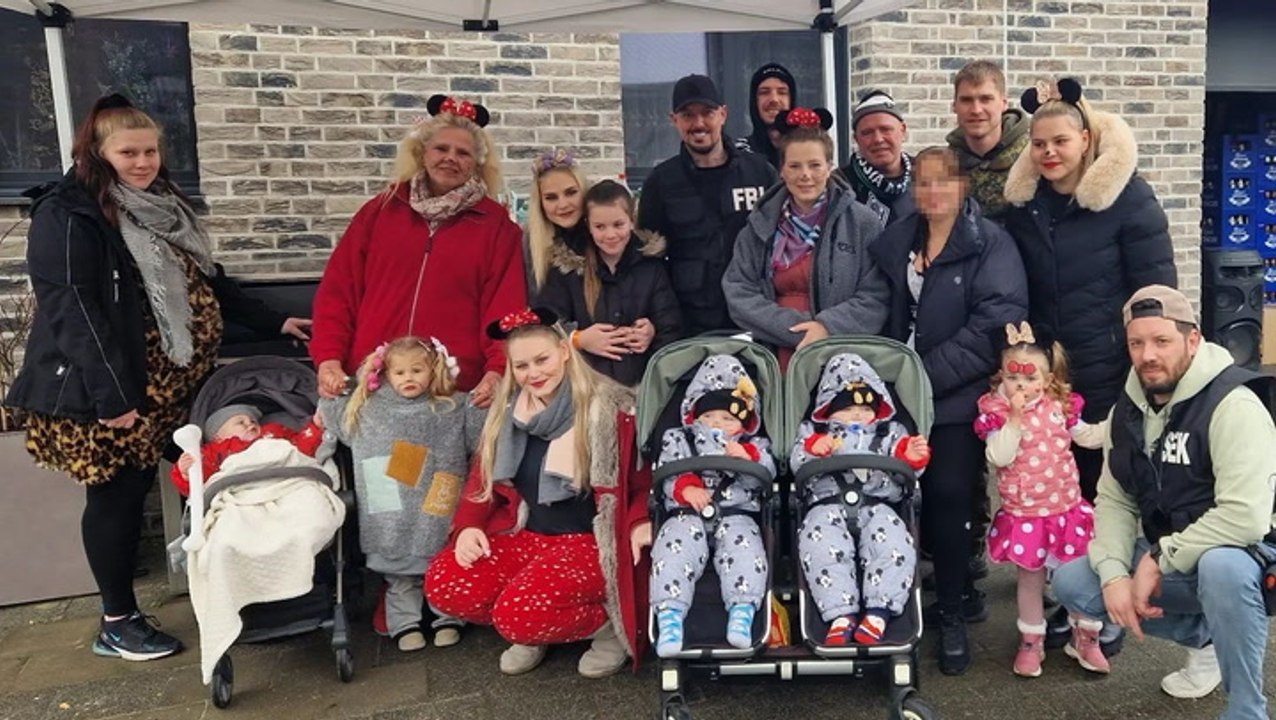 Die Wollnys vereint: Die Großfamilie zeigt sich supersüß verkleidet