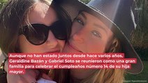 Así festejaron Gabriel Soto y Geraldine Bazán el cumpleaños de su hija