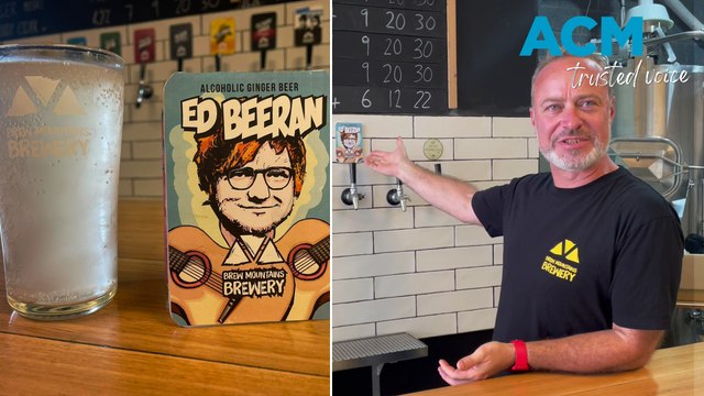 Brew Mountains Brewery invites Ed Sheeran to try its Ed Beeran ginger beer