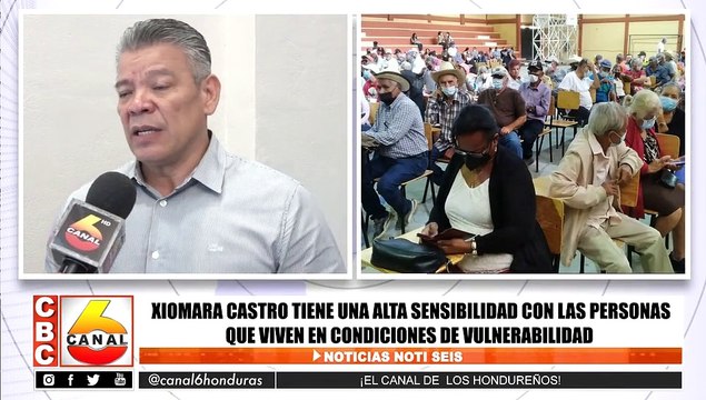 Xiomara Castro tiene una alta sensibilidad con las personas que viven en condiciones de vulnerabilidad