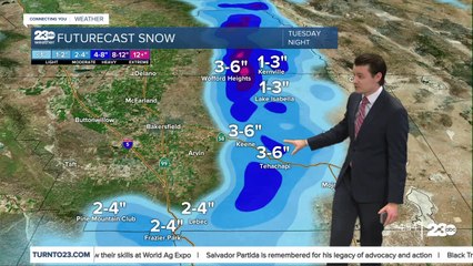 23ABC Evening weather update February 20, 2023