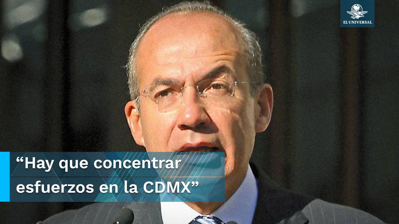 Calderón convoca a participar en la marcha por el INE el próximo domingo