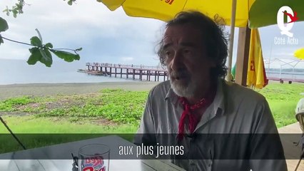 Frédéric Courant, , ancien animateur de _C'est pas sorcier_ est à La Réunion.