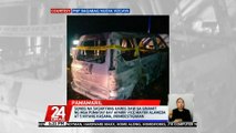 Sunog na sasakyang hawig daw sa ginamit ng mga pumatay kay Aparri Vice Mayor Alameda at 5 niyang kasama, iniimbestigahan | 24 Oras