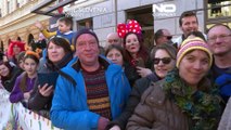 شاهد: كرنفال تقليدي في سلوفينا احتفالاً بتنوع الإثنيات