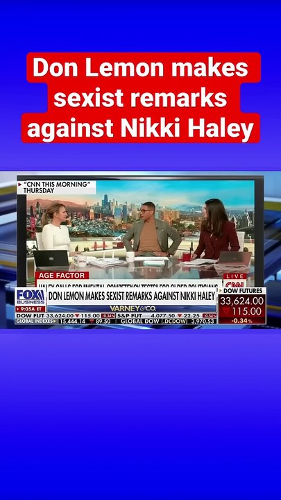 Don Lemon forced to apologize for sexist remarks made about Nikki Haley #shorts