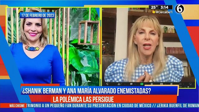 ¿Shanik Berman y Ana María Alvarado en enemistad?