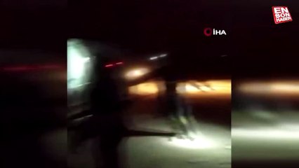 İzmir polisi depreme sokakta yakalandı, panik anları kamerada