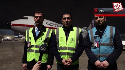 ABD, depremzedelere 60 ton yardım malzemesi gönderdi