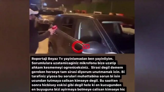 Danla Bilic'ten Beyaz TV muhabirine 'deprem' tepkisi: 'Sorumlulara uzatamayacağınız mikrofonları...'