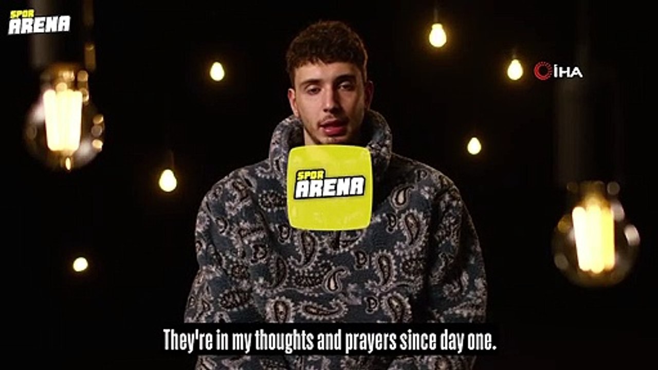 Alperen Şengün’den depremzedeler için destek mesajı