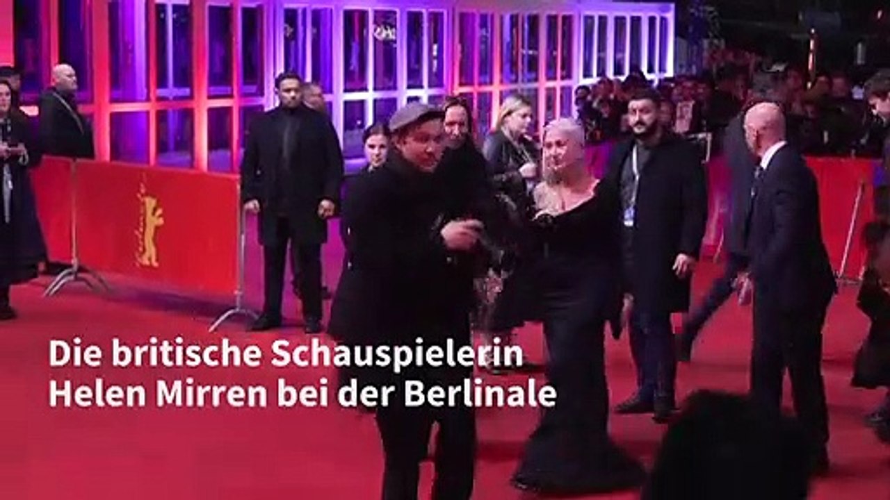 Helen Mirren präsentiert bei der Berlinale 'Golda'
