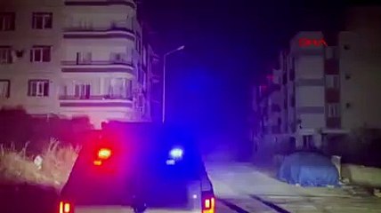 Hatay'da 3 dakika arayla olan depremler kameralara böyle yansıdı!