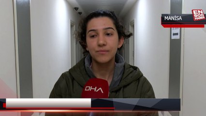 Üniversiteli Bilgesu, kaldığı yurda depremzede olarak yerleşti