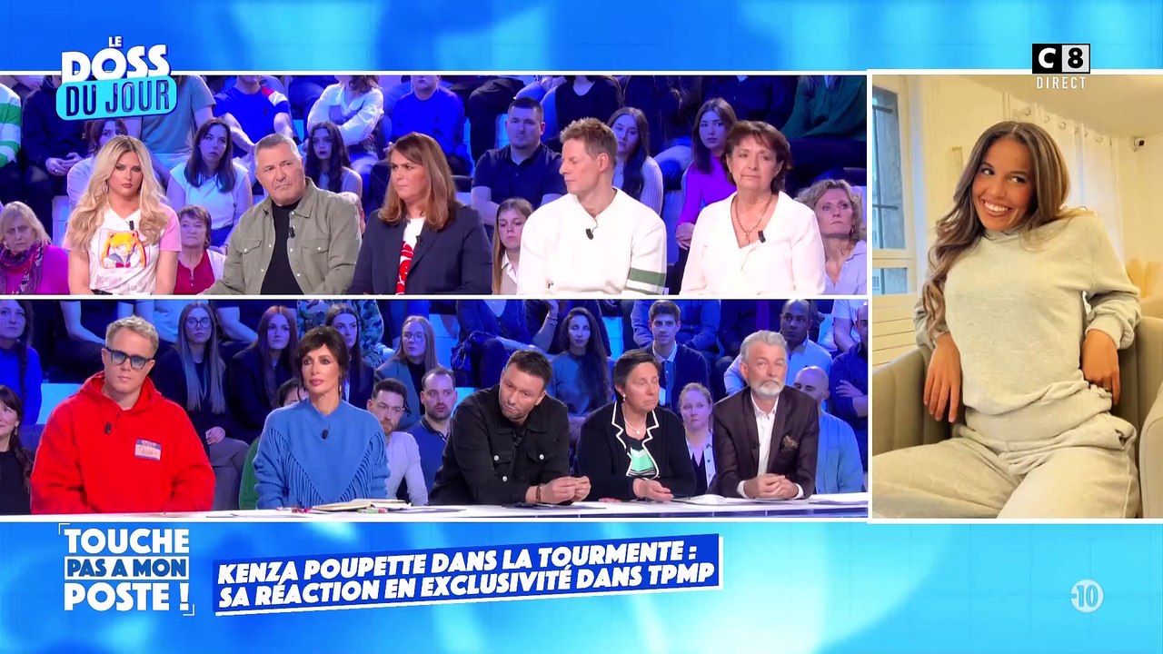L'influenceuse rouennaise Poupette Kenza en larmes dans TPMP hier soir après sa garde à vue pour mauvais traitement sur son fils - Les chroniqueurs l'accusent de mettre en scène sa famille pour faire de l'argent