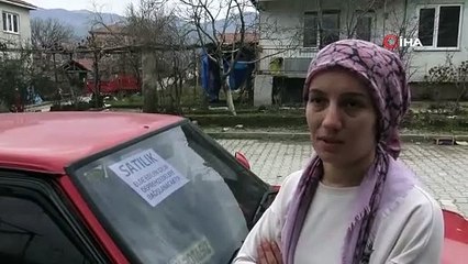 Depremzedeler için acil satılık! Aracını yardım etmek için satıyor