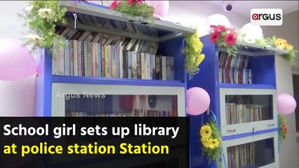 Class 6 Student Sets Up Library At Police Station In Hyderabad