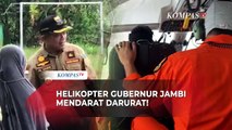 Helikopter Gubernur Jambi Al Haris Mendarat Darurat Akibat Cuaca Ekstrem, Begini Kondisi Terkininya