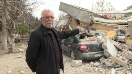 Göçük altından Avusturya'daki eşini arayarak kurtuldu