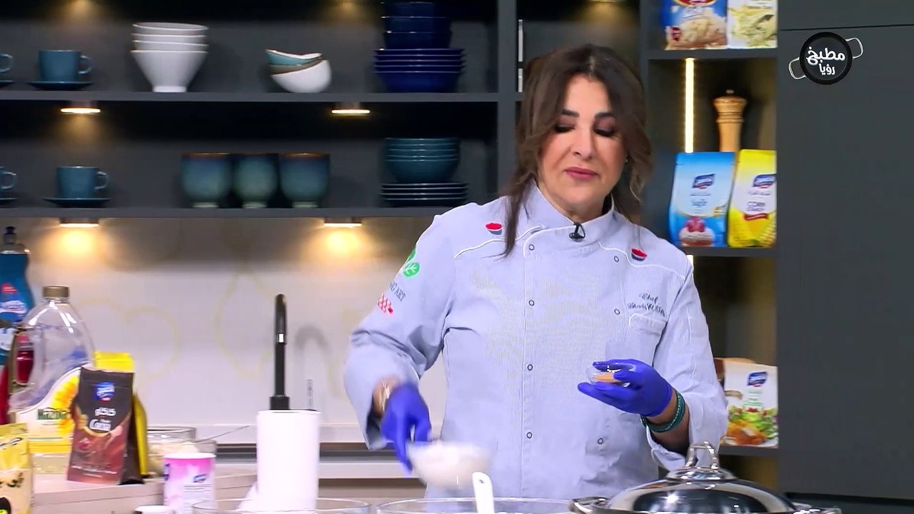 كيكة التفاح بدون فرن