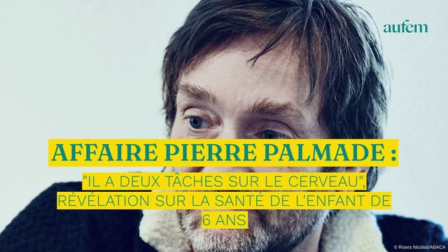 Affaire Pierre Palmade : il a deux tâches sur le cerveau , révélation sur la santé de l'enfant de 6 ans