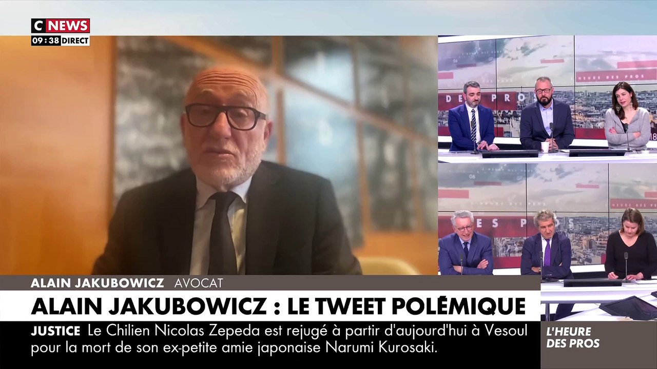 L’avocat Alain Jakubowicz réagit aux attaques après son tweet sur une députée à l'Assemblée nationale: "Je suis ni misogyne, ni machiste, juste choqué par cette tenue!" - VIDEO