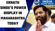 Eknath Sinde fraction of Shiv Sena’s display of power after EC win | Oneindia News