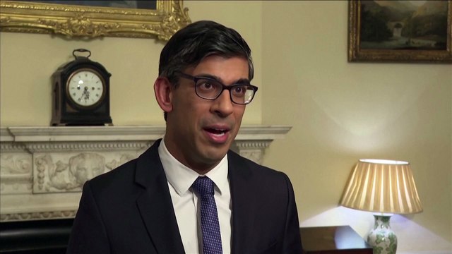 Rishi Sunak says conversations over resolving Northern Ireland protocol positive, but more work to be done