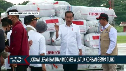 Indonesia Kirim Bantuan Logistik dan Kebutuhan Pokok untuk Korban Gempa turki
