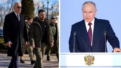 Biden'ın ziyareti sonrası gözler ondaydı! Herkesin yeni bir savaş ilanı beklediği Putin sert açıklamalarla yetindi