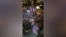 Fuegos artificiales en el hotel del MADRID en LIVERPOOL | Diario AS