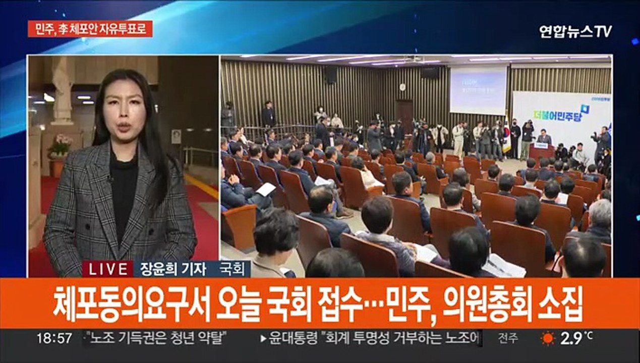 민주, 이재명 체포안 자유투표로…여 주자들 '중원 표심 구애'
