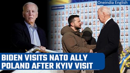 Descargar video: US President Joe Biden visits Poland after a surprise visit to Ukraine | Oneindia News