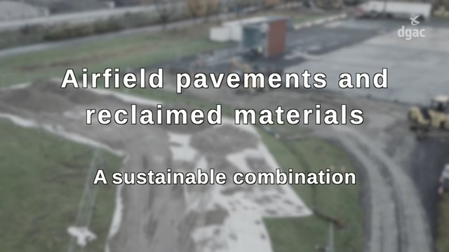 STAC's recycled material test bed for more sustainable aeronautical pavements