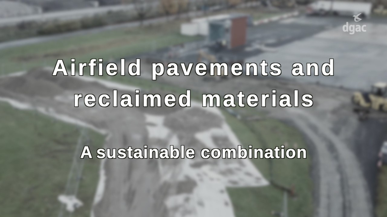 STAC's recycled material test bed for more sustainable aeronautical pavements