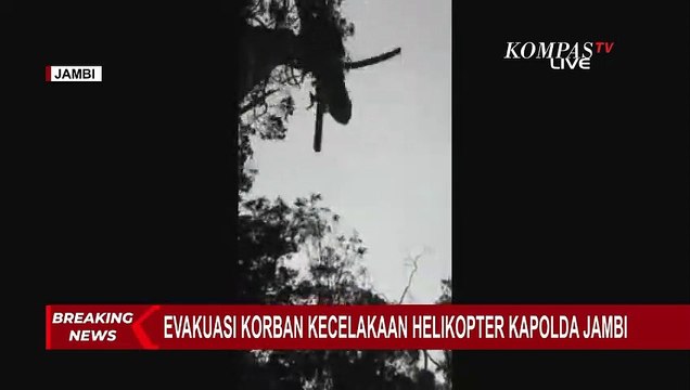Dramatis! Detik-detik Evakuasi Kapolda Jambi Irjen Pol Rusdi Hartono di Hutan Kerinci