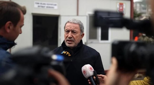 Milli Savunma Bakanı Hulusi Akar: Çok şiddetli sarsıntı oldu