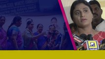 YS Sharmila .. ఆడవాళ్లపై అఘాయిత్యాలు పెరుగుతున్నాయి..... వైఎస్ షర్మిల ఫిర్యాదు.. | Telugu OneIndia