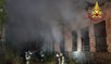 Trieste - Incendio in magazzino dismesso al "Porto Vecchio" (21.02.23)