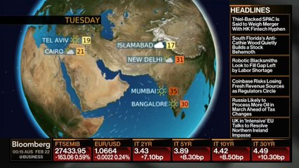 Bloomberg Weather - 21 Feb. 2023