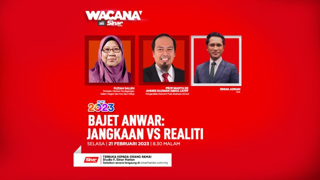 [WACANA SINAR] Bajet Anwar: Jangkaan vs realiti