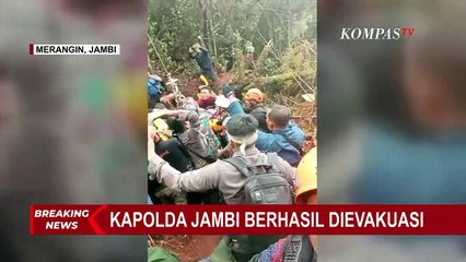 Salut! Kapolda Jambi Irjen Rusdi Hartono Dahulukan Anak Buah untuk Evakuasi