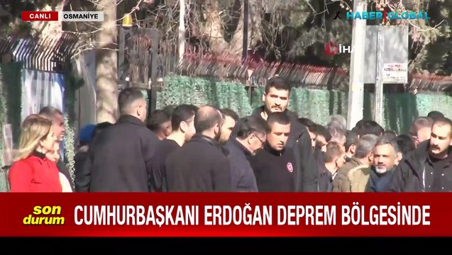 Cumhurbaşkanı Erdoğan ve MHP lideri Bahçeli incelemelerde bulunmak üzere deprem bölgesine gitti