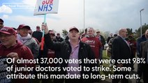 Junior doctors vote for 72-hour strike in March