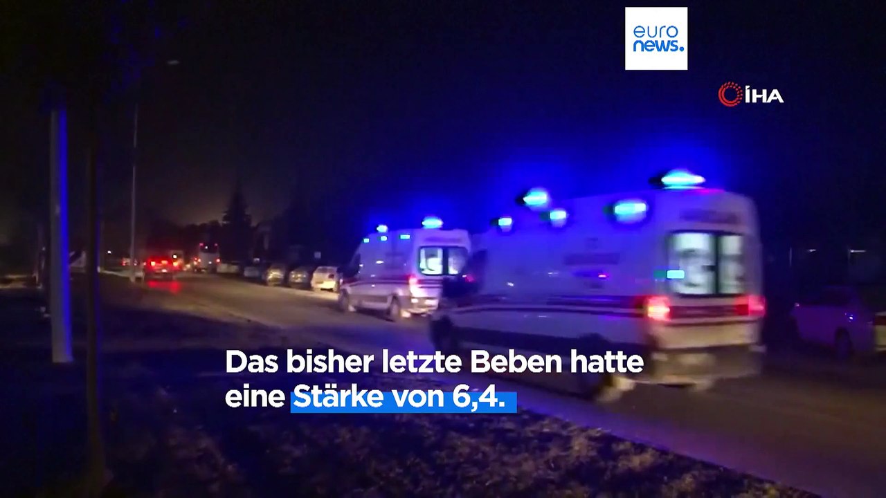 Neues Nachbeben in der Türkei: Deutschland schickt weitere Hilfe