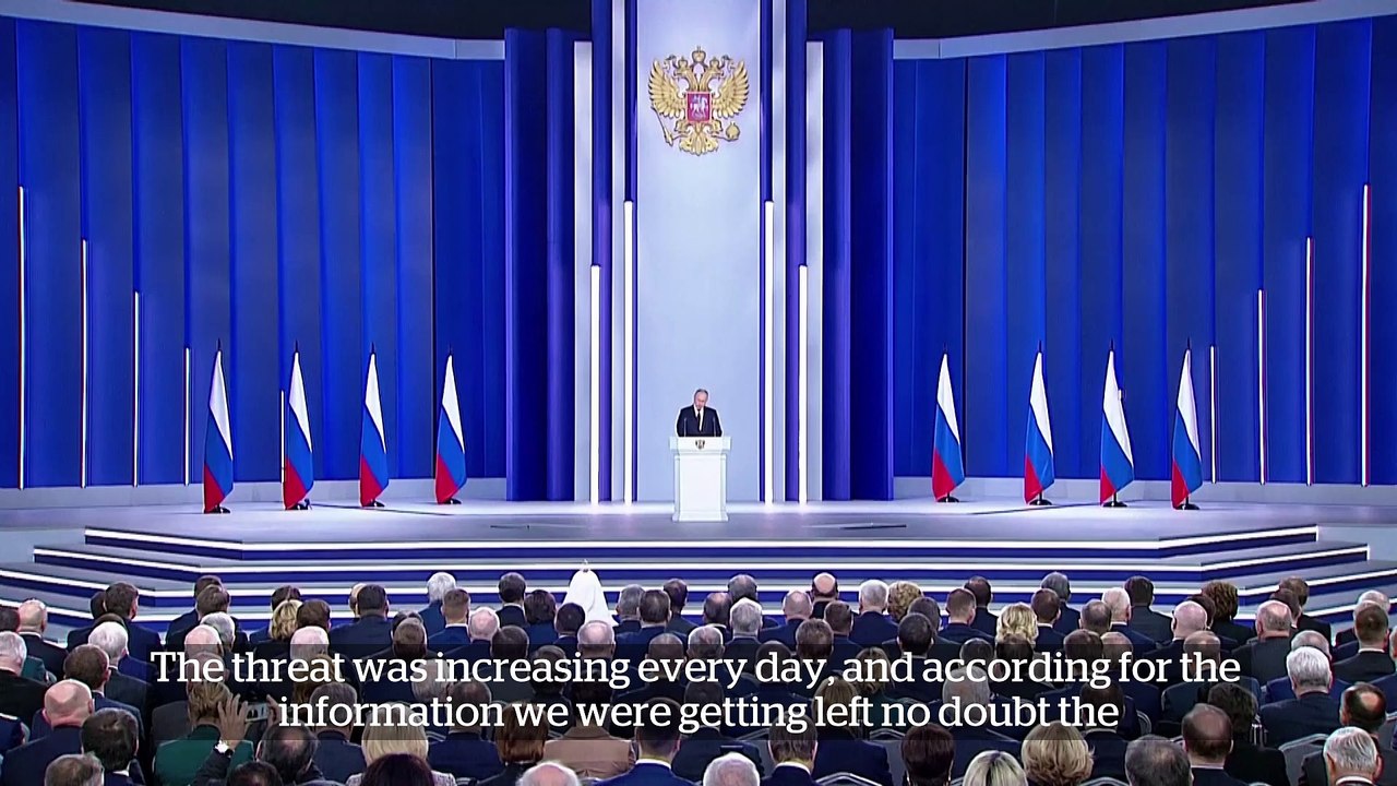 Vladimir Putin claims 'West started conflict' in Ukraine as first anniversary of his invasion looms