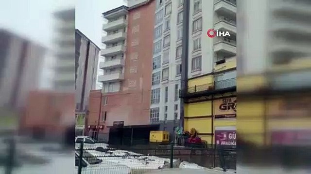 7.6'lık depremin merkezi Elbistan'da binalar böyle yıkıldı